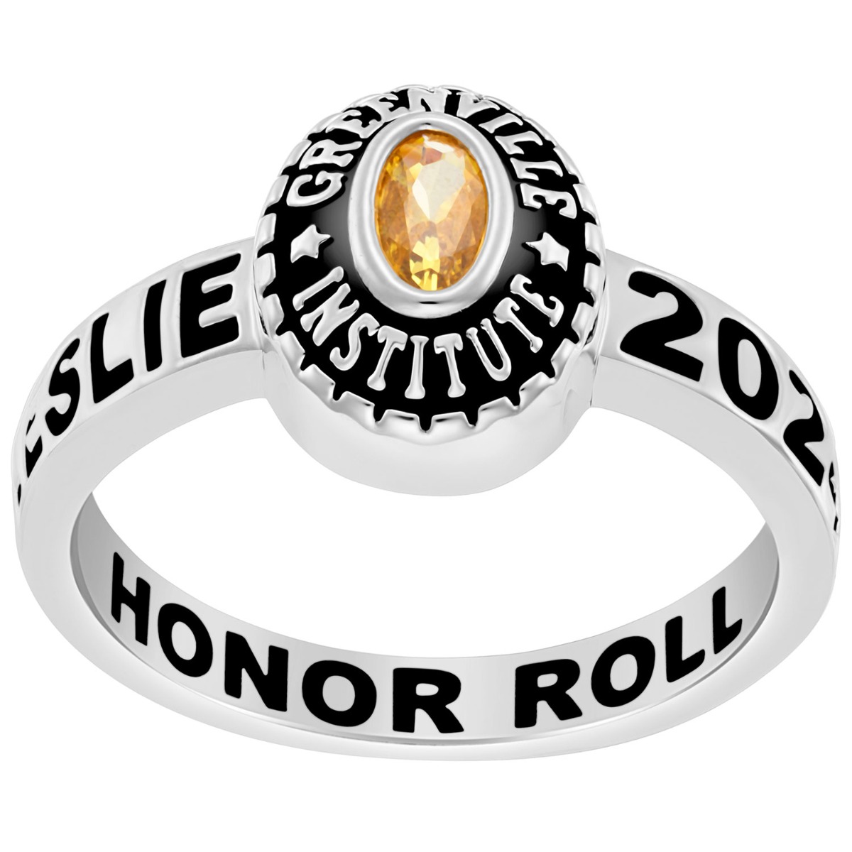 womens traditional class ring