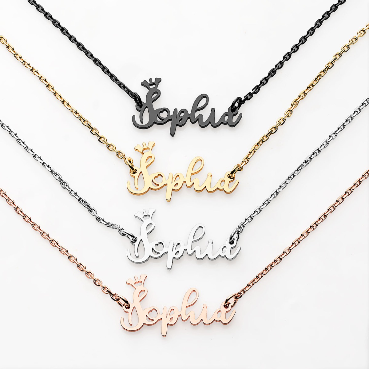 Wear Your Crown Name Necklace