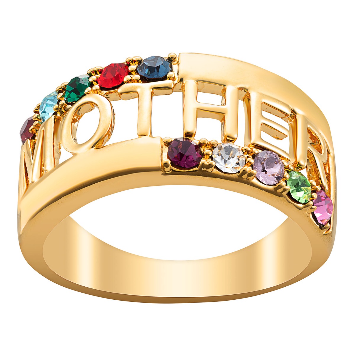 Mother Family Birthstone Ring